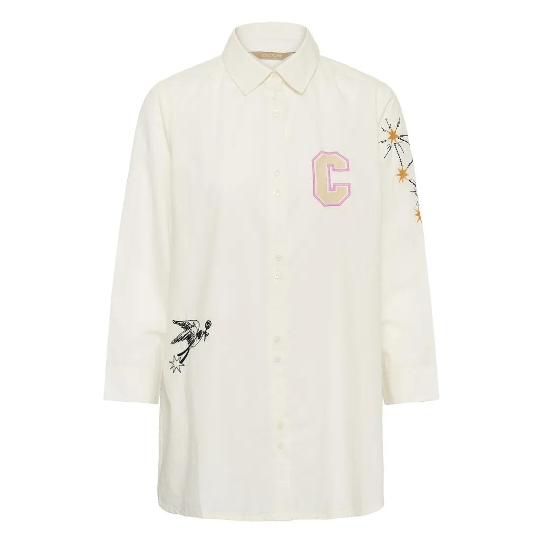 5715752203016 - Hemdkleid Damen CULTURE Jila Gardenia