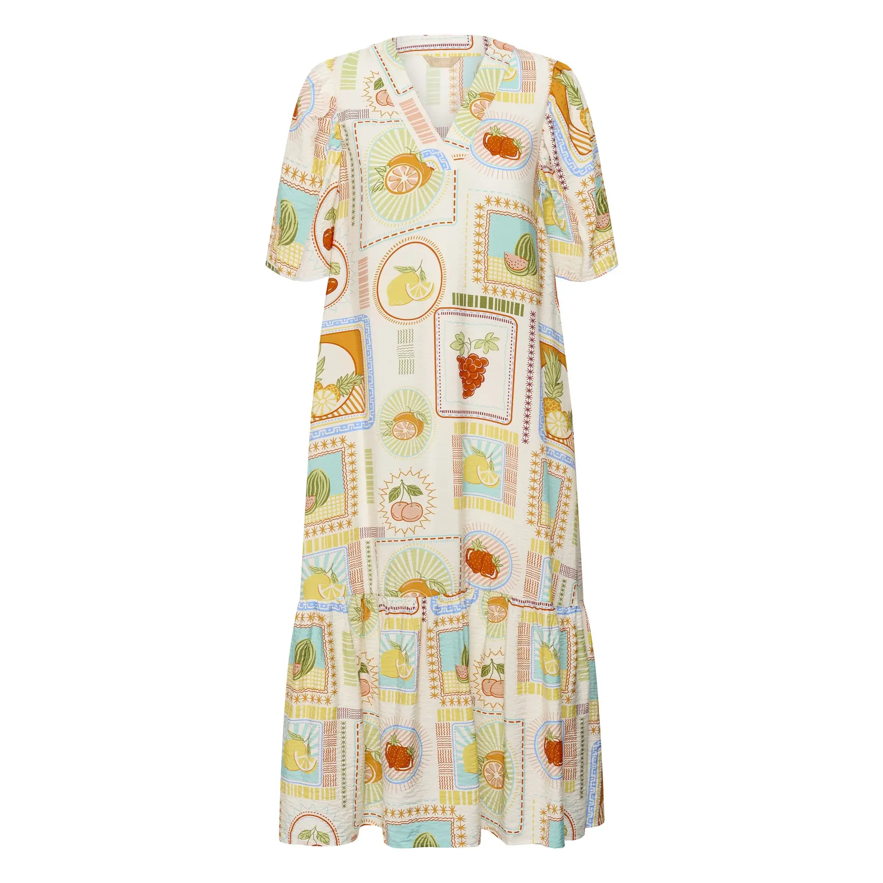 Image of Kleid Damen CULTURE CUOrange