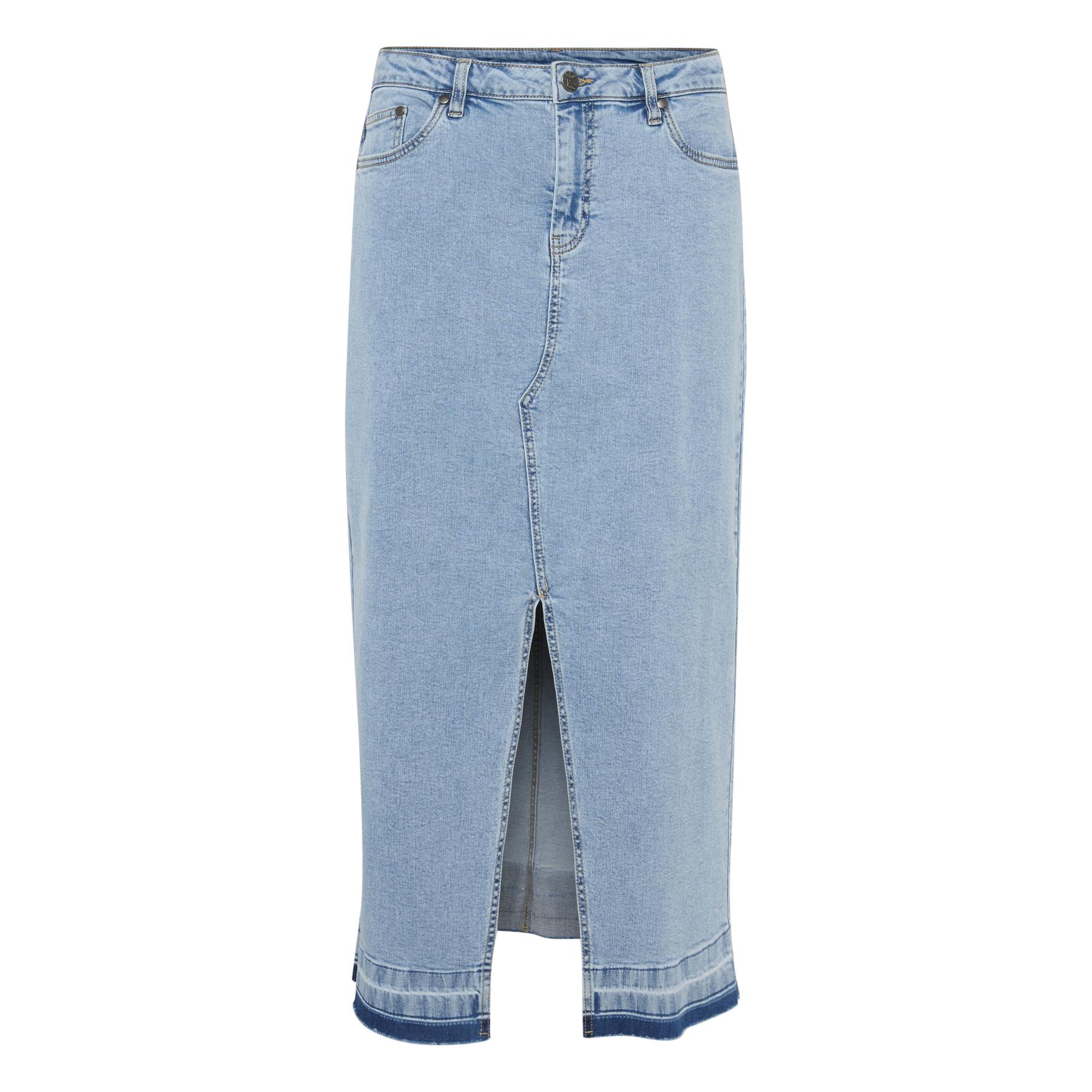 5715375255744 - Lange Jeansrock für Frauen CULTURE Ami