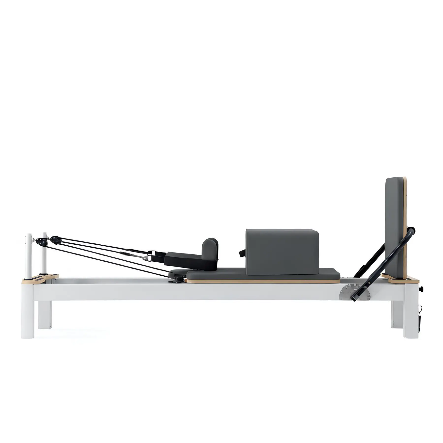 Cuore Pilates Unisex Blanc Lightweight And Versatile Aluminium Pilates Reformer