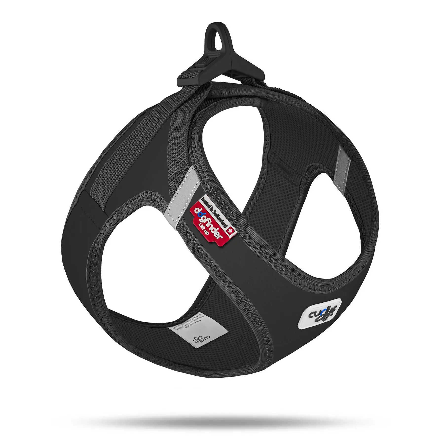 Curli Noir Dog Harness Softshell