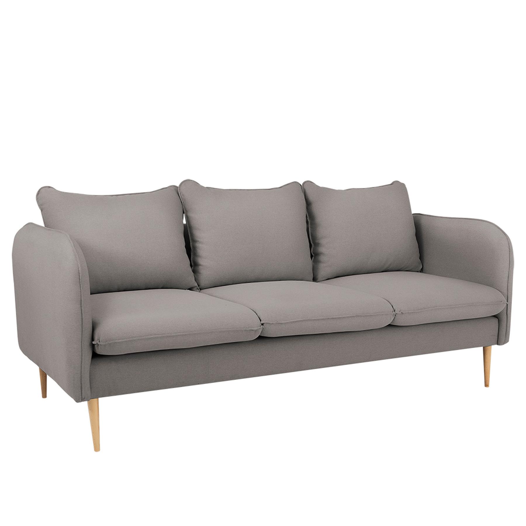 6010000135835 - Massivholz-Sofa 3-Sitzer Posh