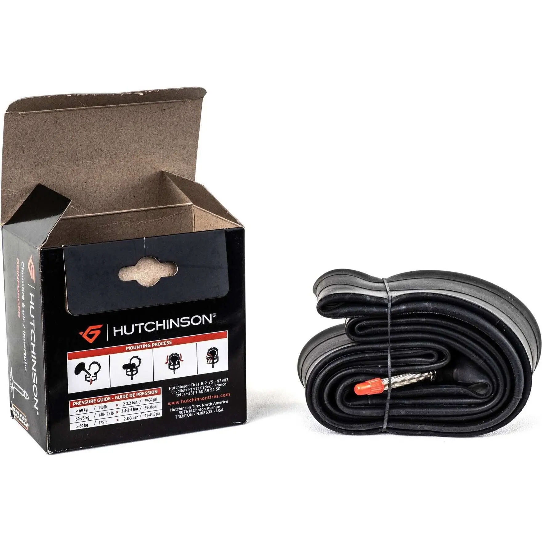 Velo Store - UK Reinforced air chamber valva presta Hutchinson Koloss | Extra 10% off with Subscription, Postage £16.79 to UK Fedex.