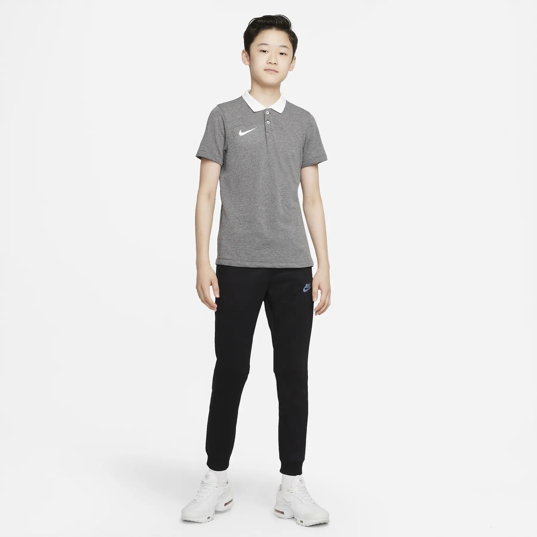 Poloshirt für Kinder Dynamic Fit Park20 - Gris - unisex - Size: 8/10 ans