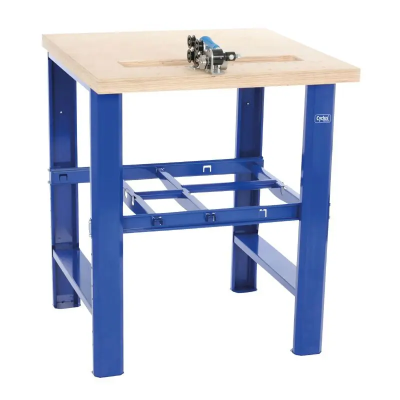 Image of Werkbank-Arbeitstisch derive Kette und Kettenabroller Cyclus Pro -Made In Cee-