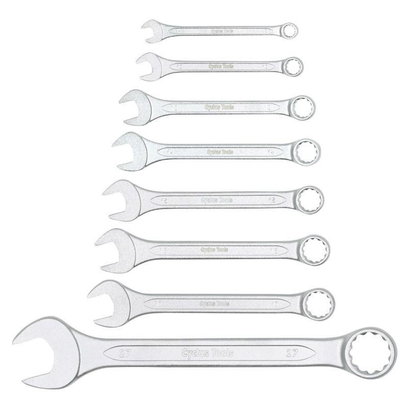 Velo Store - UK Set of 8 pieces of mixed flat and polygonal keys in chrome steel Cyclus | Extra 10% off with Subscription, Postage £16.79 to UK Fedex.