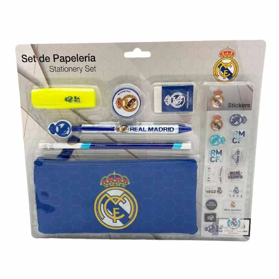 Stiftehalter, Bleistift und weiteres Zubehör Cyp Brands Real Madrid (x7)