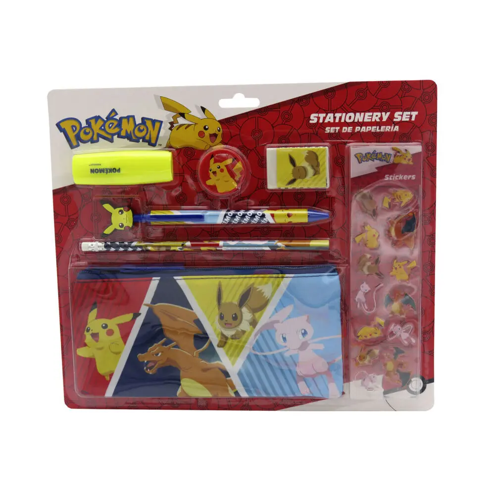 Tasche mit Bleistift und anderen Zubehörteilen Cyp Brands Pokemon