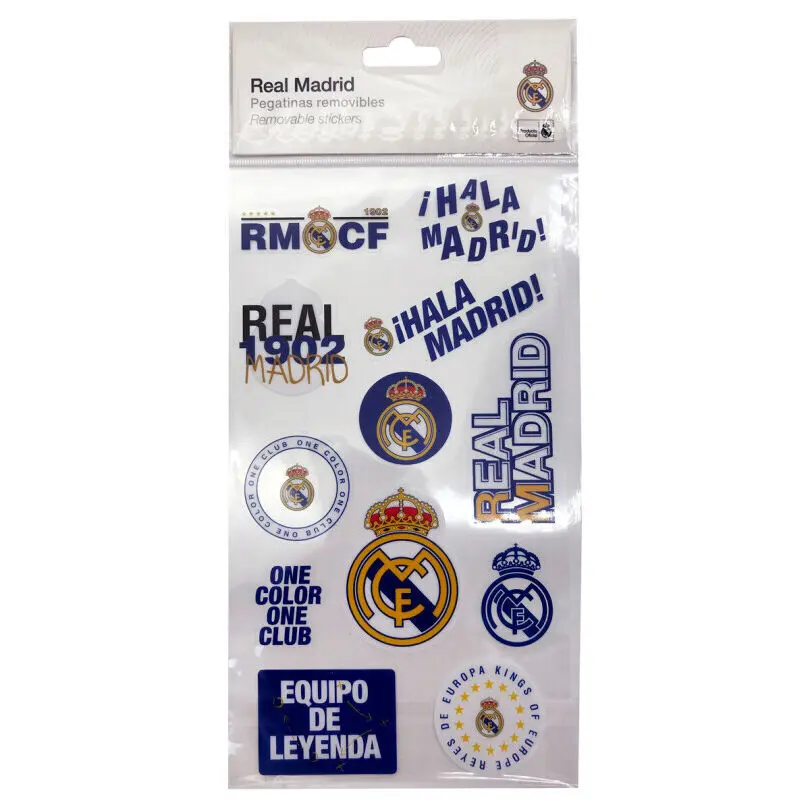 Cyp Brands Blanc Real Madrid Removable Stickers