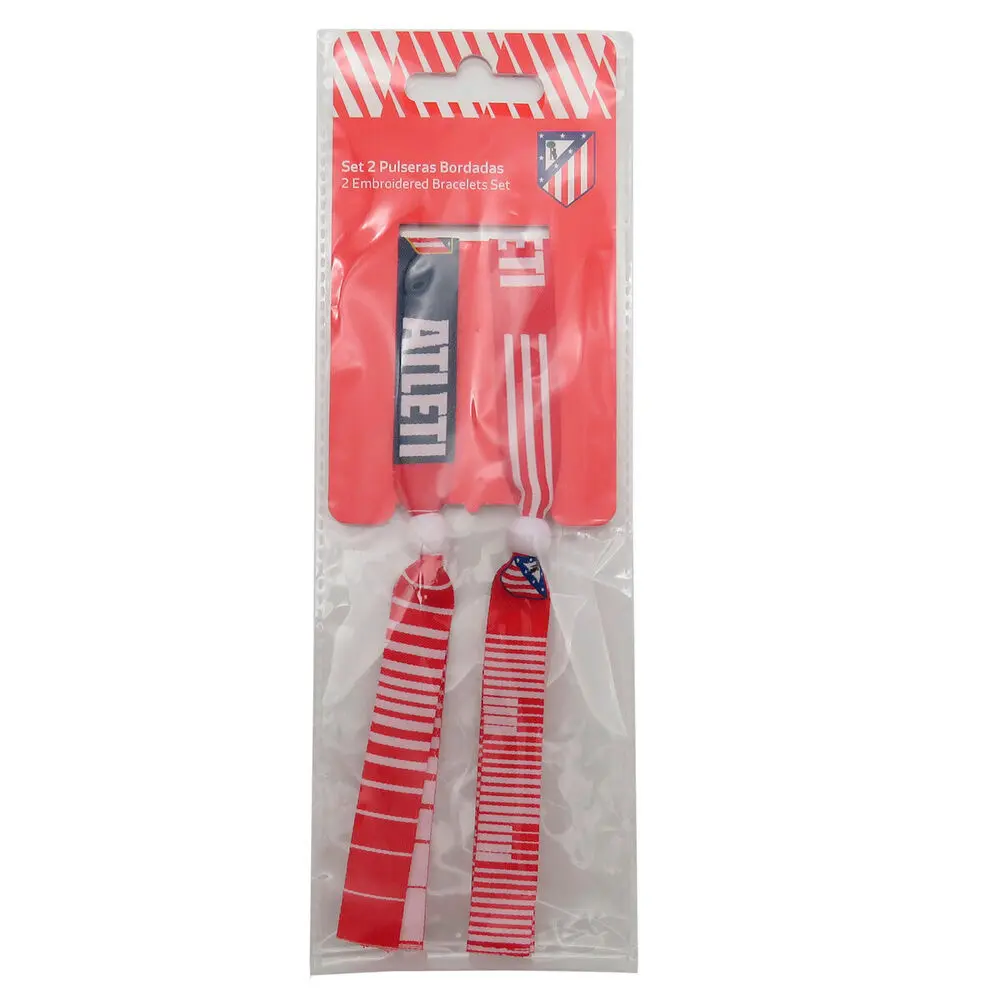 Cyp Brands Unisex Rouge Atlético Madrid Bracelet (X2)