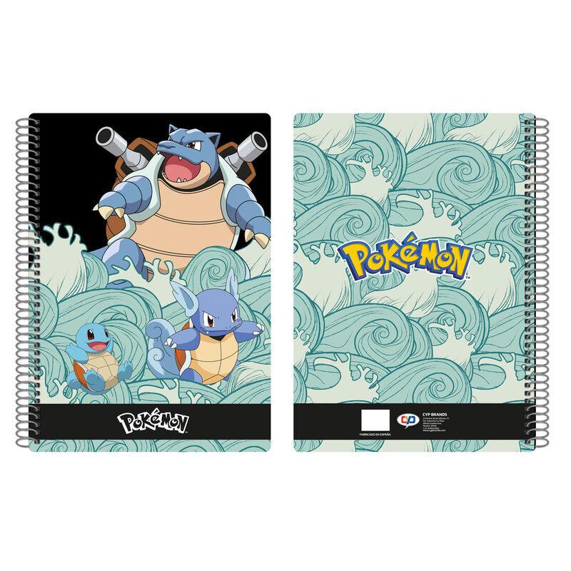 8426842094519 - Notizblock CYPBrands Pokémon Squirtle Evolution A4