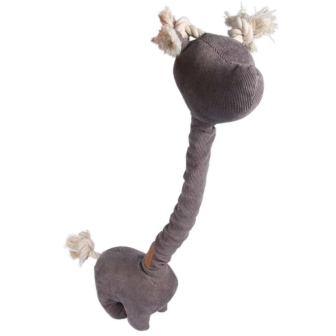 D&D Home Gris Plush Toy For Dog Corduroy George