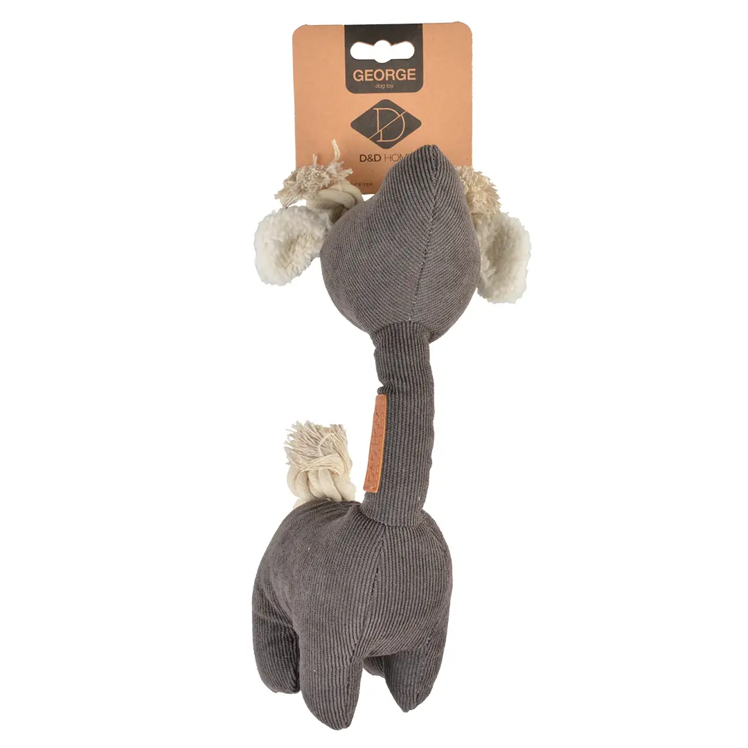 Comparer les prix de Jouet peluche pour chien george en corduroy D&D Home
