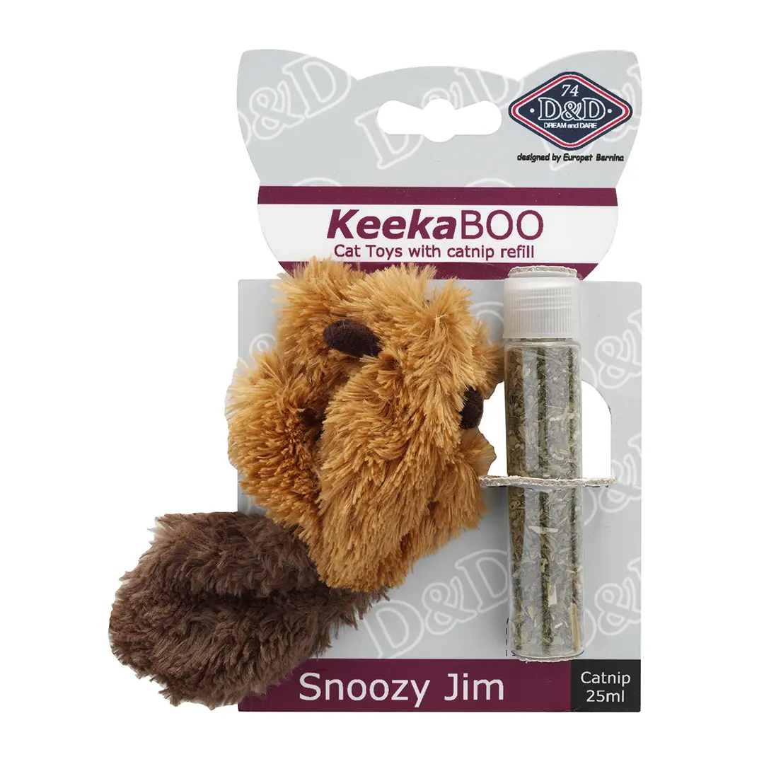 Comparer les prix de Jouet peluche pour chat D&D Home Snoozy Jack