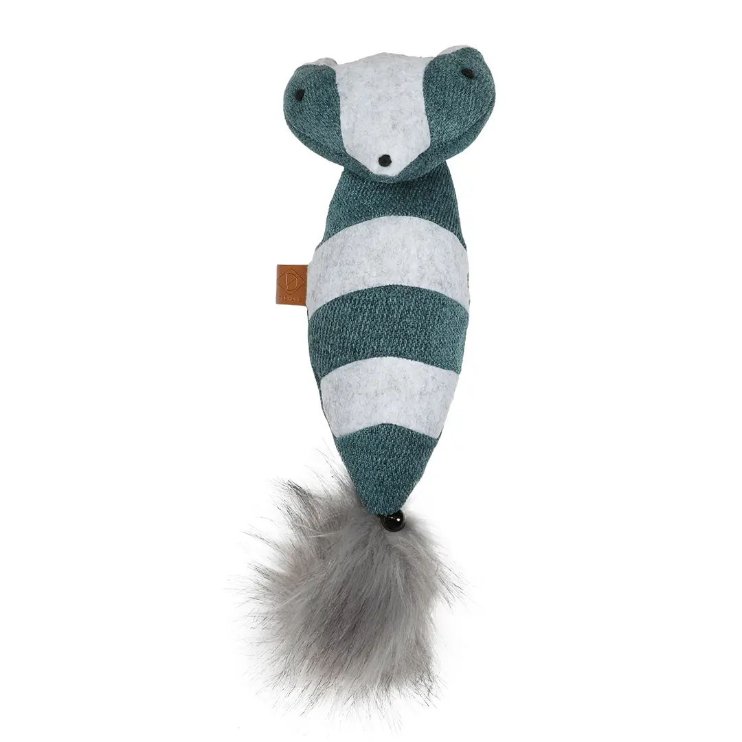 D&D Home Bleu Plush Cat Toy Caterpillar With Catnip