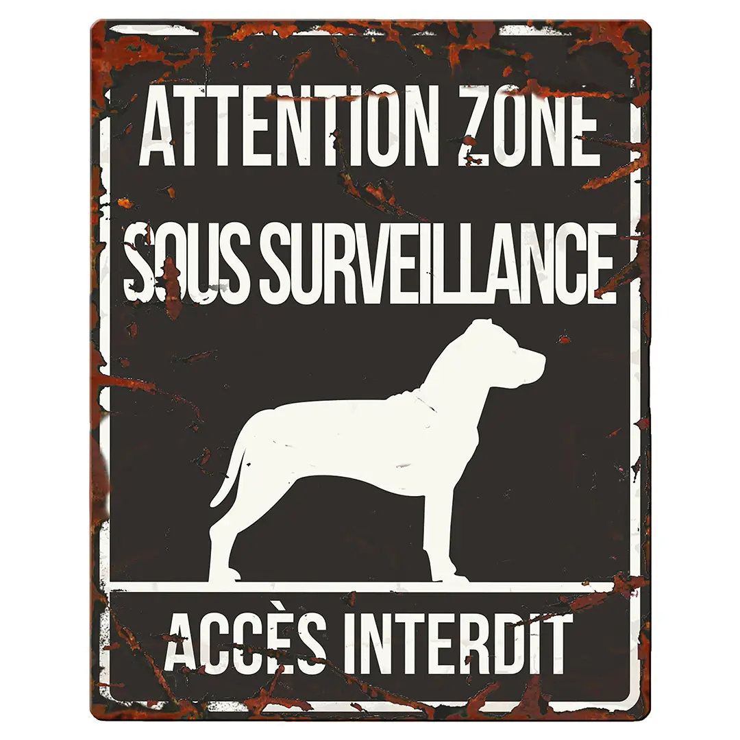 Meilleurs prix pour Panneau d'affichage d'avertissement D&D Home Stafford F