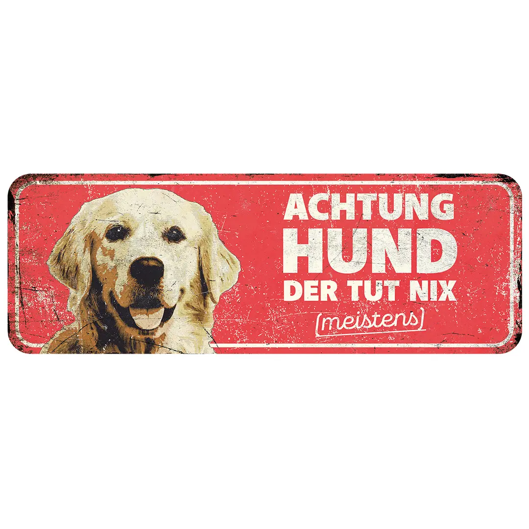 Comparer les prix de Panneau d'avertissement german shepherd nl D&D Home