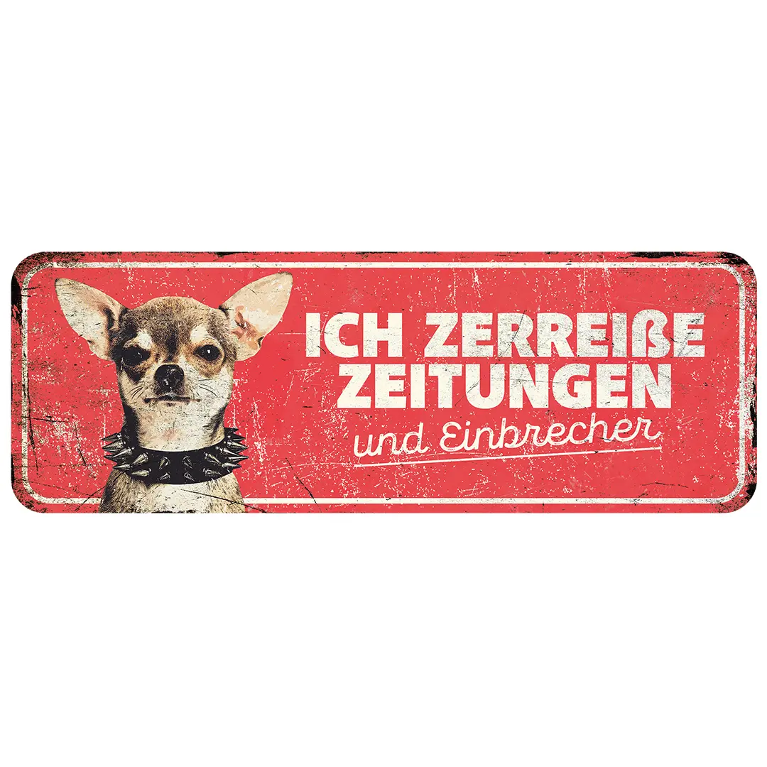 Comparer les prix de Panneau d'avertissement labrador nl D&D Home