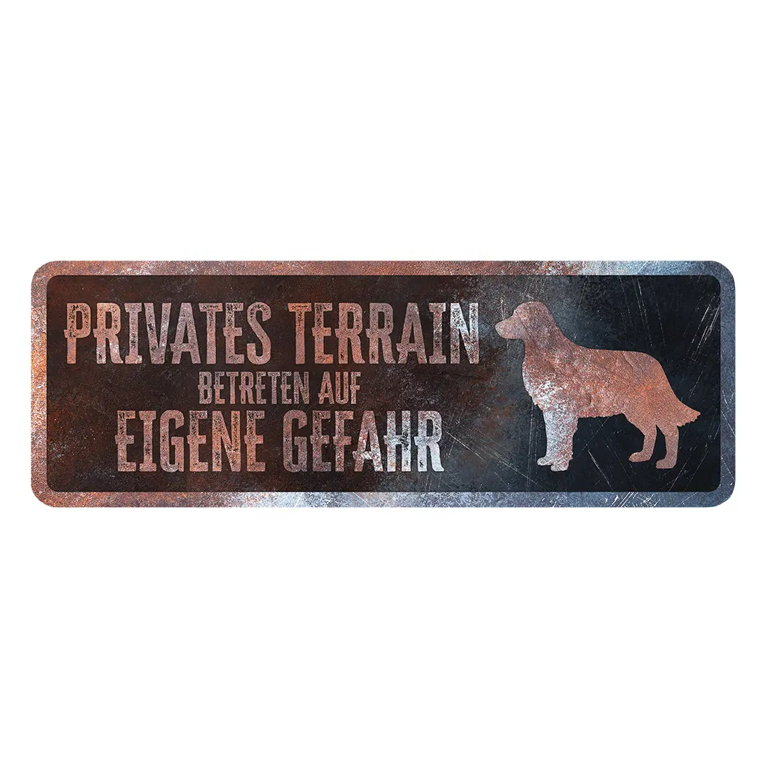 Meilleurs prix pour Panneau d'avertissement german shepherd anglais D&D Home