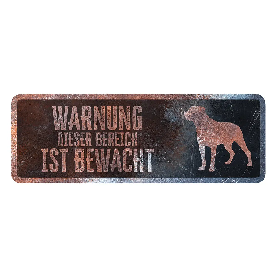 Meilleurs prix pour Panneau d'avertissement terrier anglais D&D Home