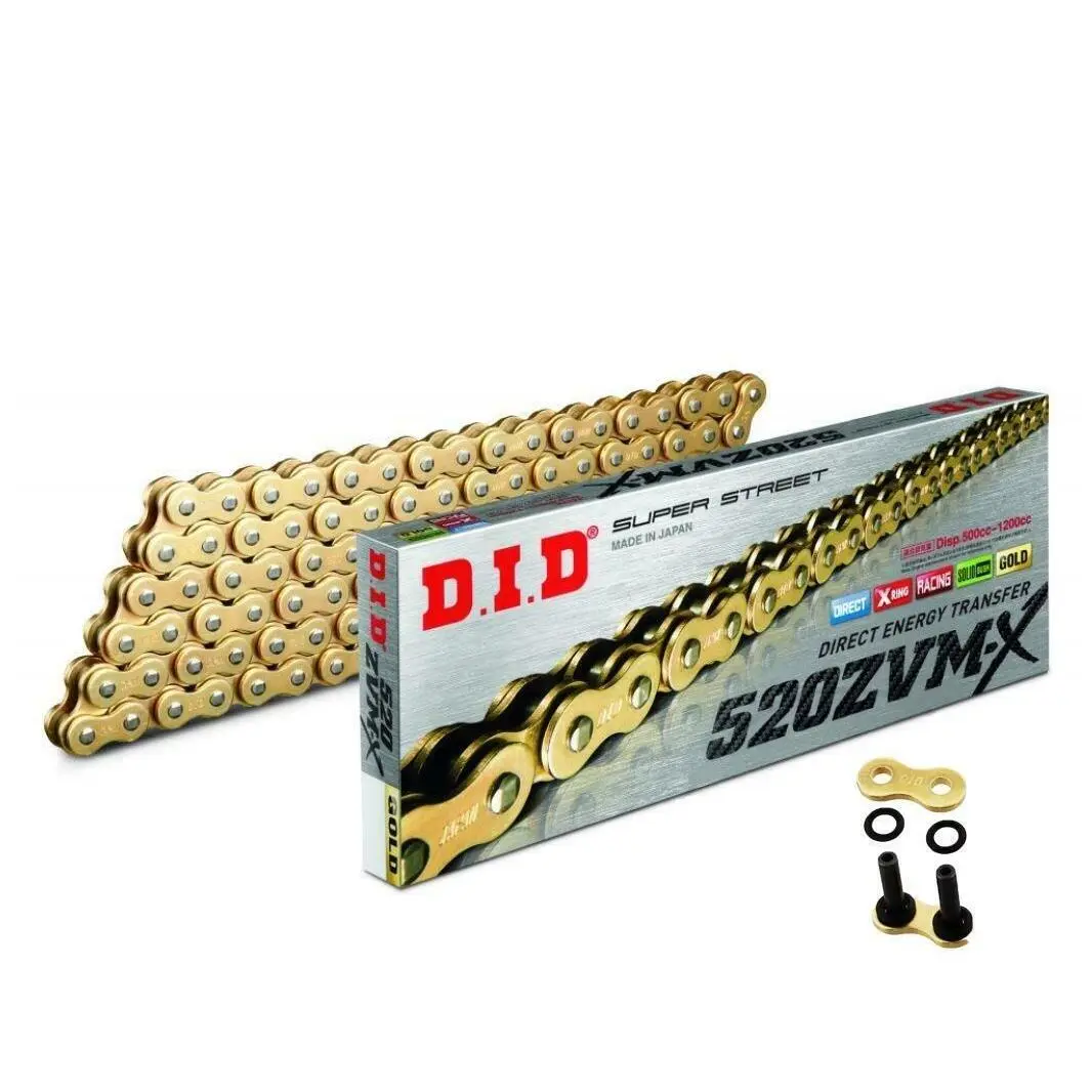 Rollenkette Motorrad D.I.D 520Zvm-X(G&G) X 110 Mail. Zj