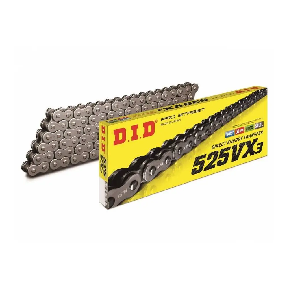 Rollenkette Motorrad D.I.D 525Vx(B&B) X 104 Mail. Zj