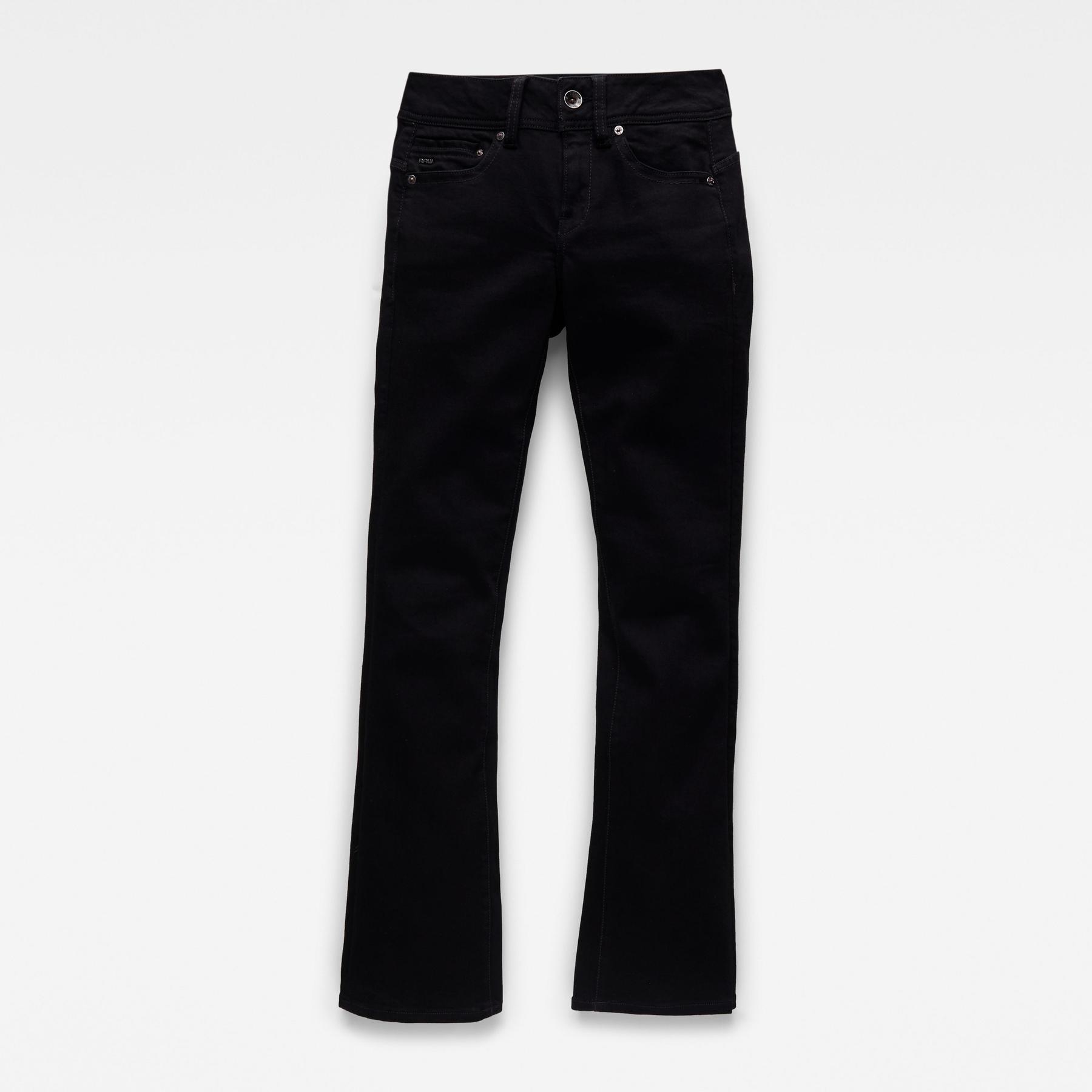 8719768121323 - Midge Bootcut Jeans - Schwarz - Damen 8719768121323 - Midge Bootcut Jeans - Schwarz - Damen
