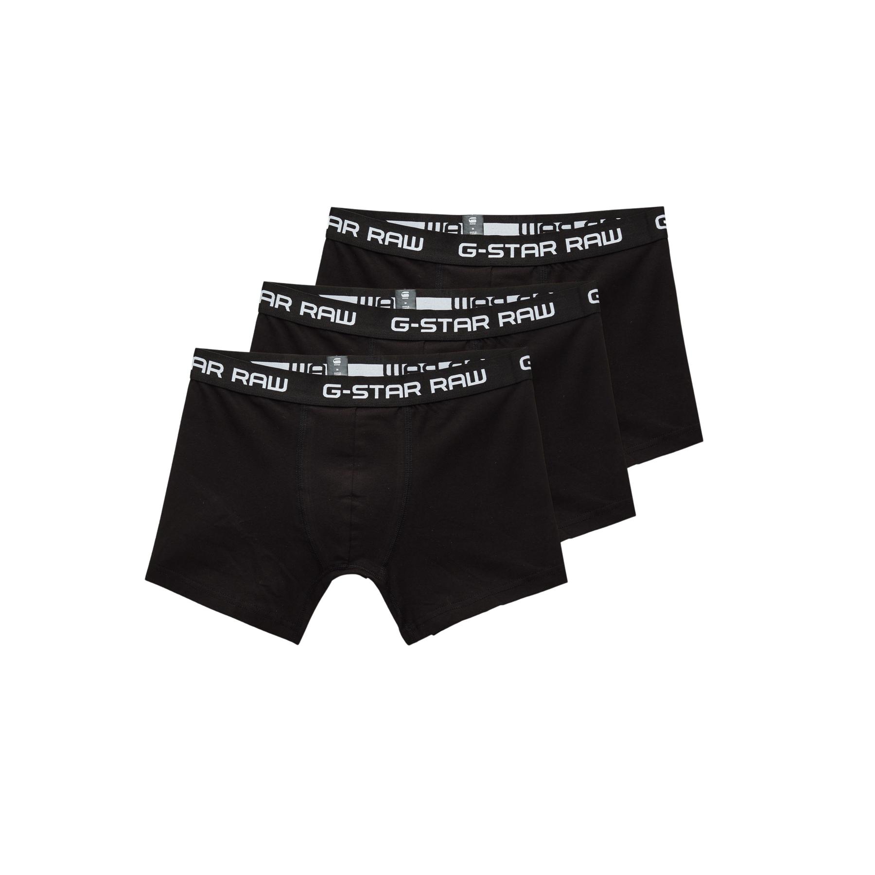 8718597150306 - Classic Trunks 3-Pack - Schwarz - Herren