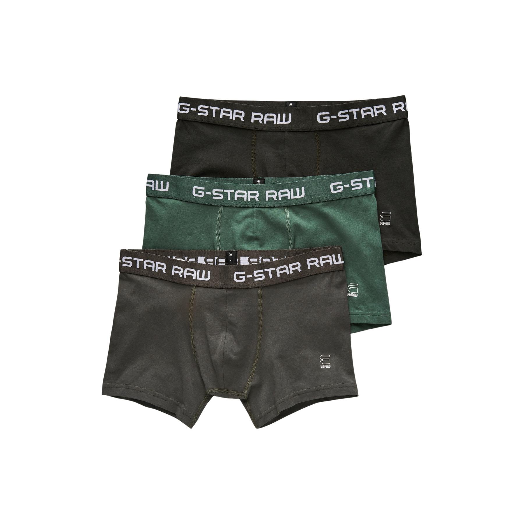 8719366706199 - Classic Trunks 3-Pack - Grün - Herren 8719366706199 - Classic Trunks 3-Pack - Grün - Herren