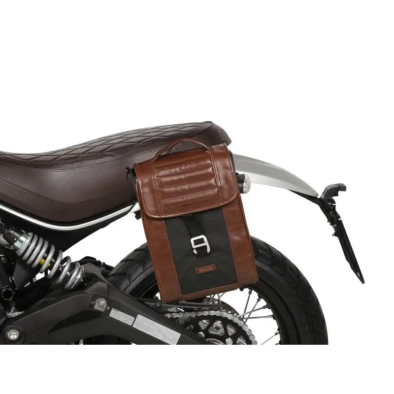 Halter Seitentasche Motorrad Shad SR Serie Café Racer Ducati Scrambler 800 Icon/Classic (15 bis 21)