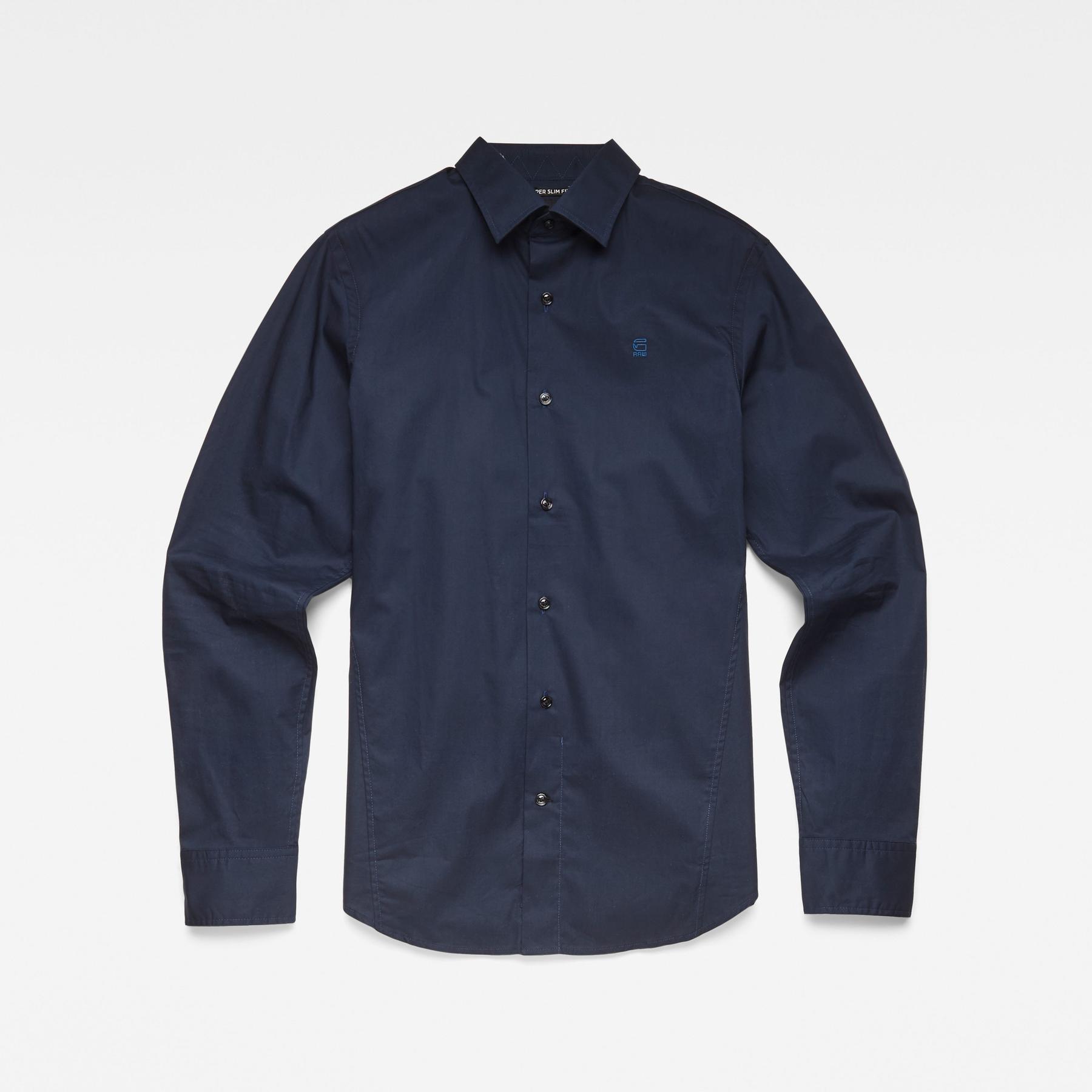 8719769397819 - Dressed Super Slim Shirt - Dunkelblau - Herren 8719769397819 - Dressed Super Slim Shirt - Dunkelblau - Herren