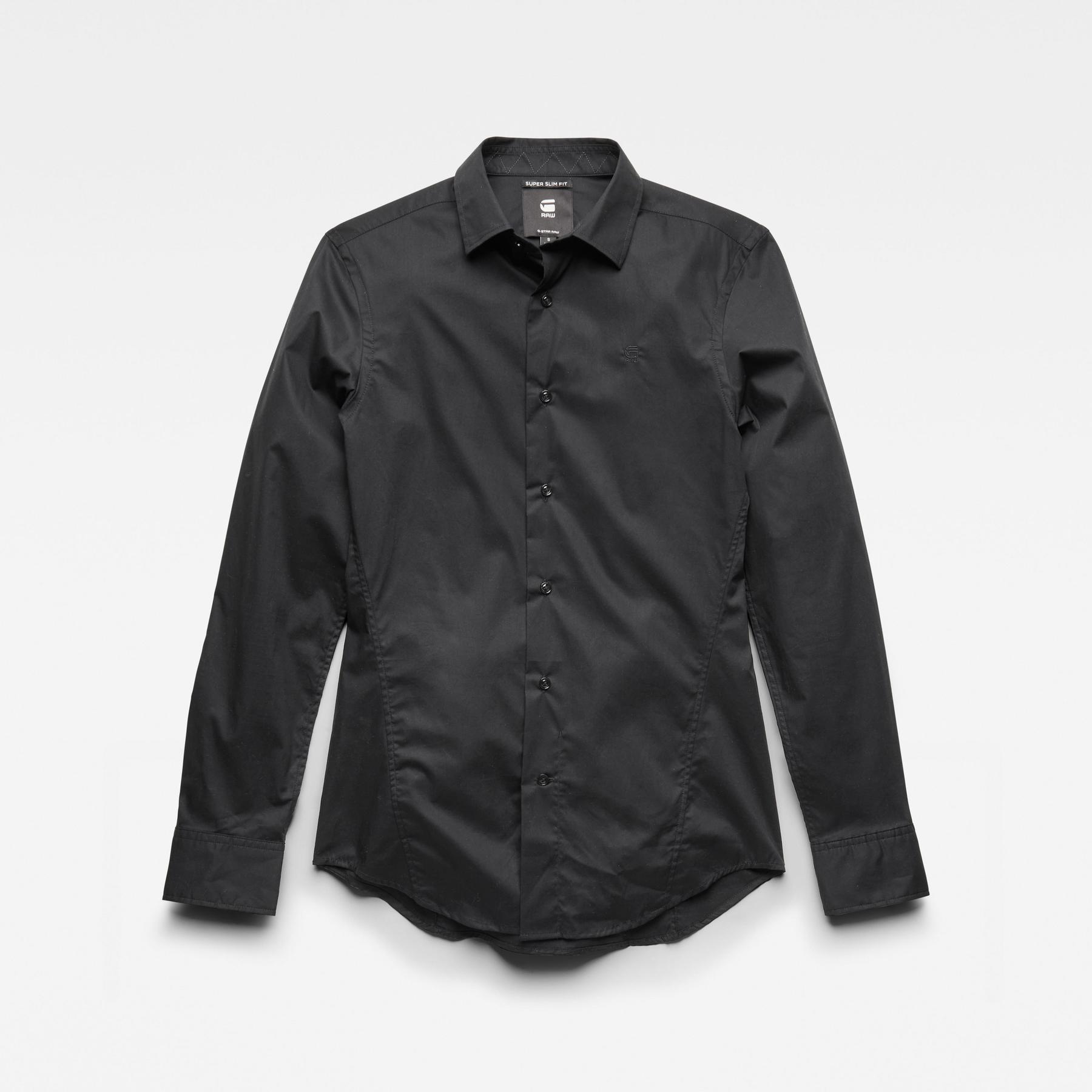 8719769397888 - Dressed Super Slim Shirt - Schwarz - Herren 8719769397888 - Dressed Super Slim Shirt - Schwarz - Herren