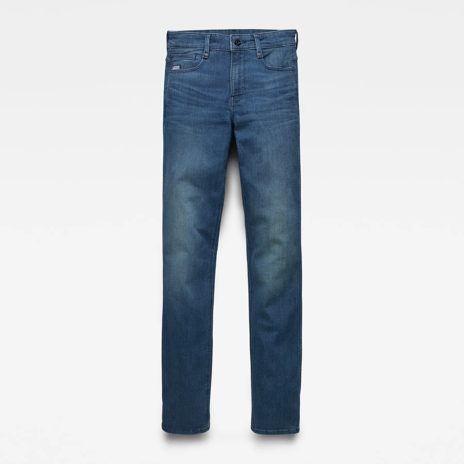 8719771750855 - Noxer Straight Jeans - Mittelblau - Damen 8719771750855 - Noxer Straight Jeans - Mittelblau - Damen