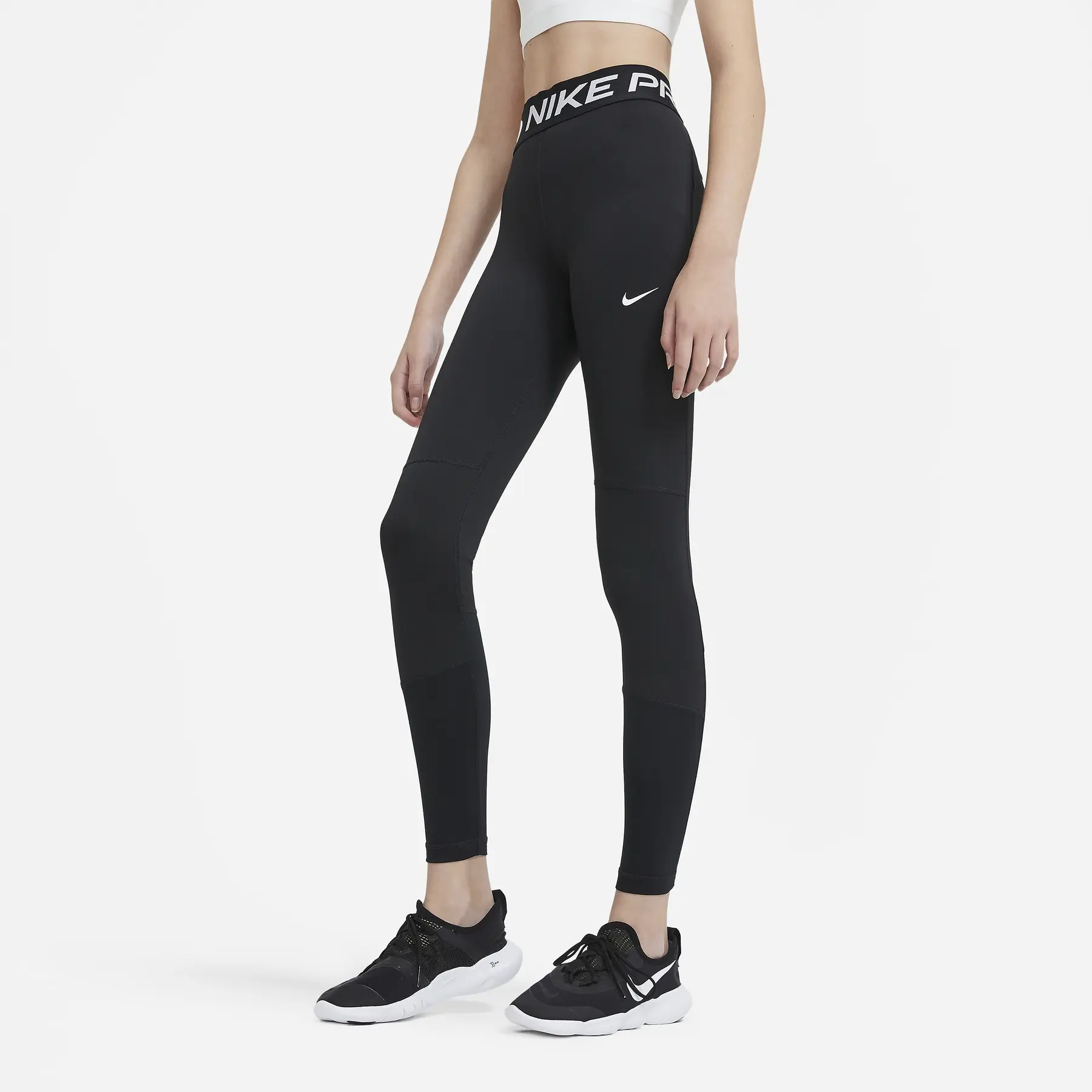 Leggings für Mädchen Pro - Noir - female - Size: 13/15 ans
