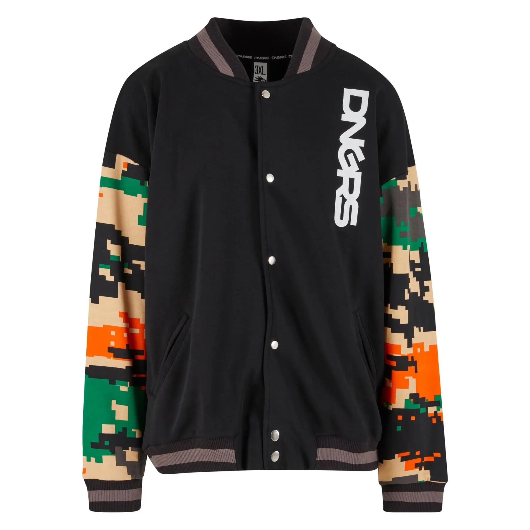 Dangerous Dngrs Men's Noir Jacket Reckless College