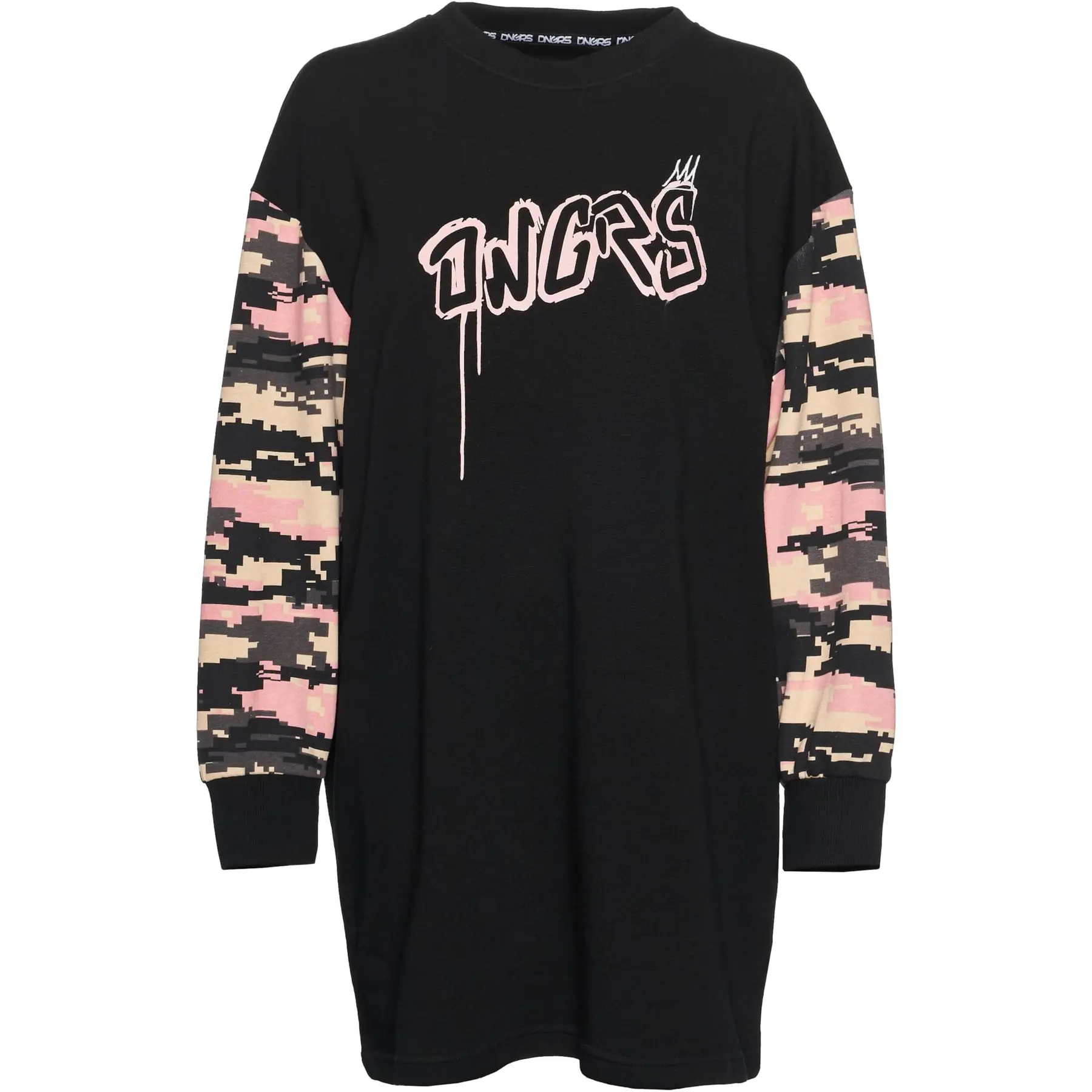 Image of Sweatshirtkleid Damen Dangerous DNGRS Ecstatic Kleider