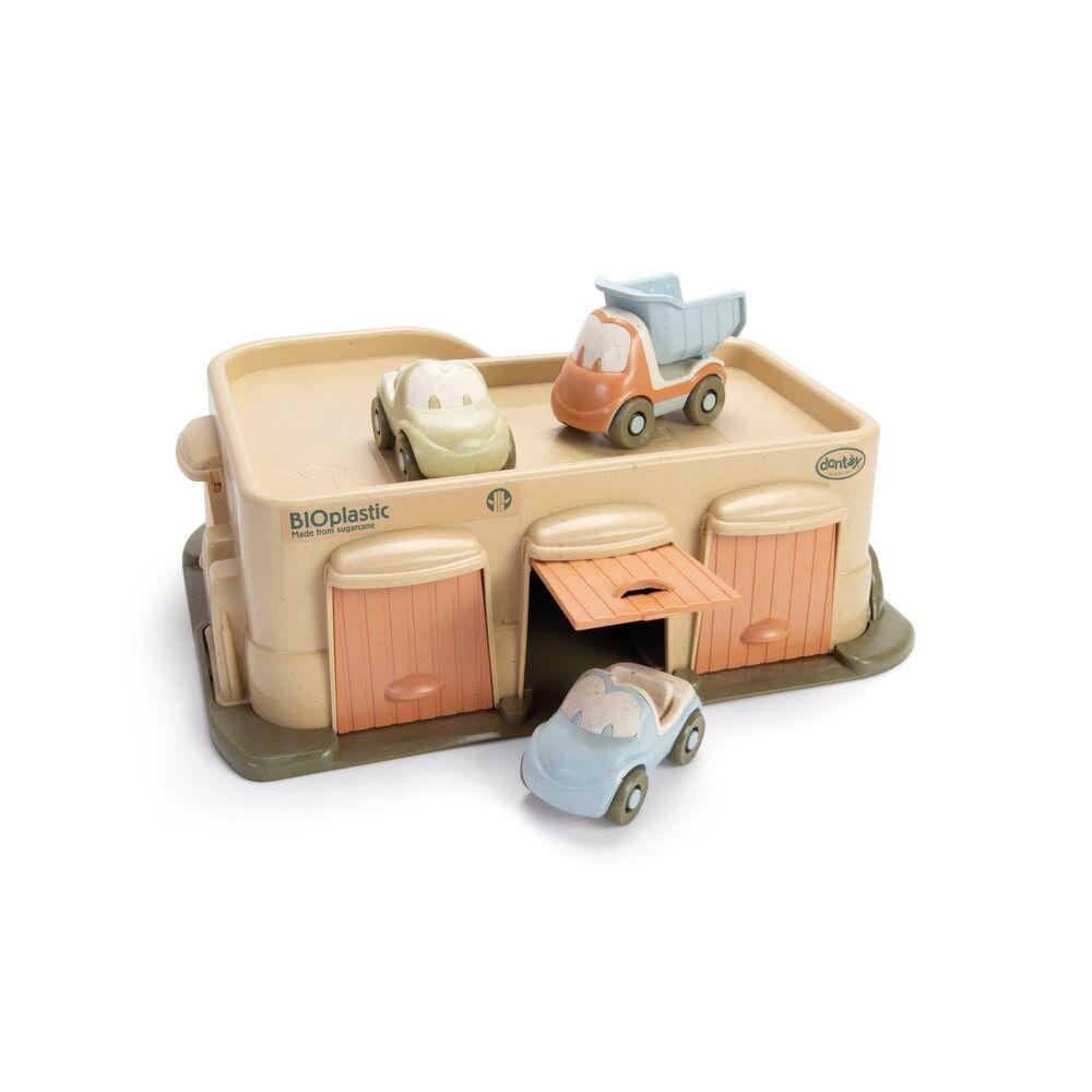 5701217056518 - Garagen-Spielset mit 3 Autos Dantoy Bio
