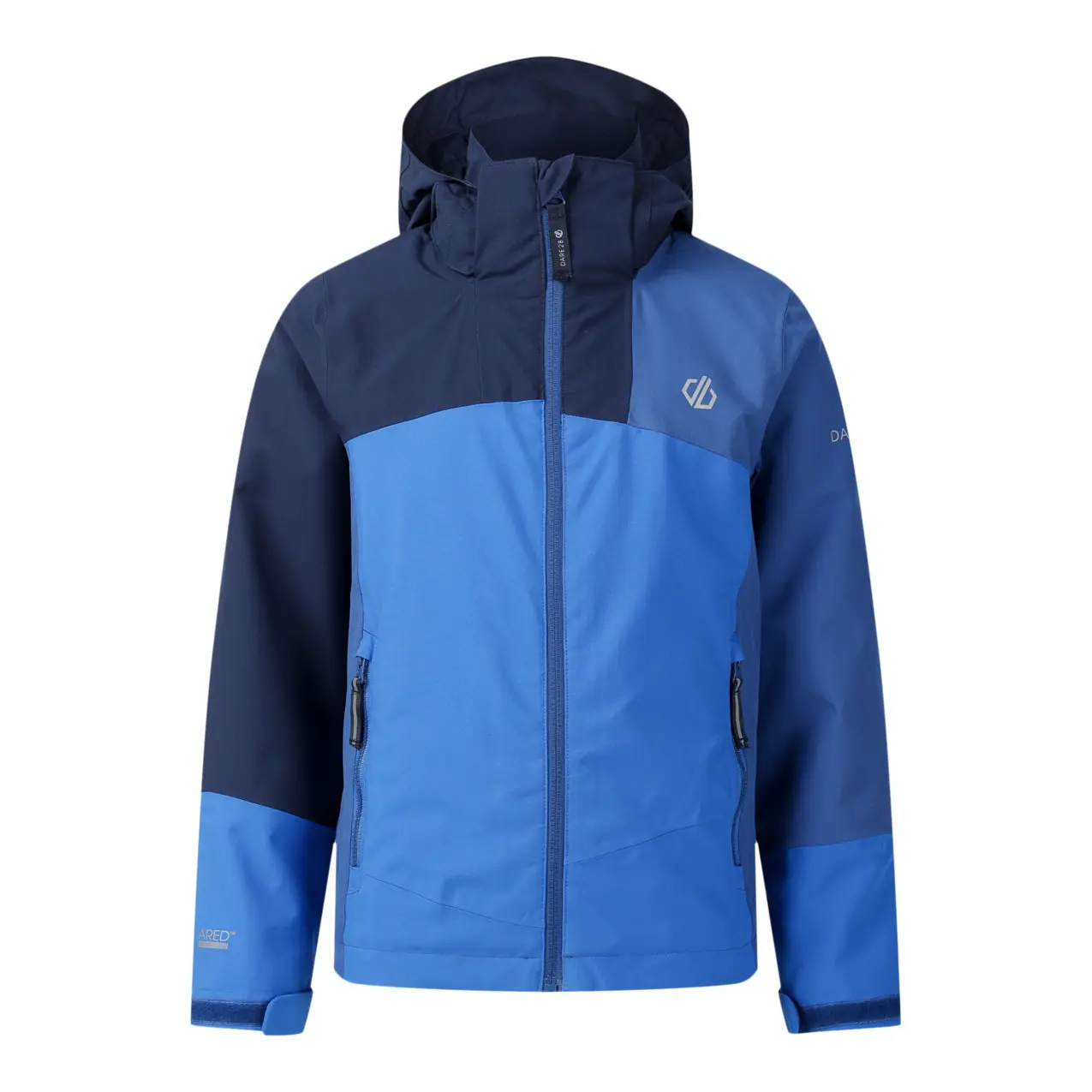 Dare 2B Unisex Kids Bleu Waterproof Jacket For Children Explore Iii