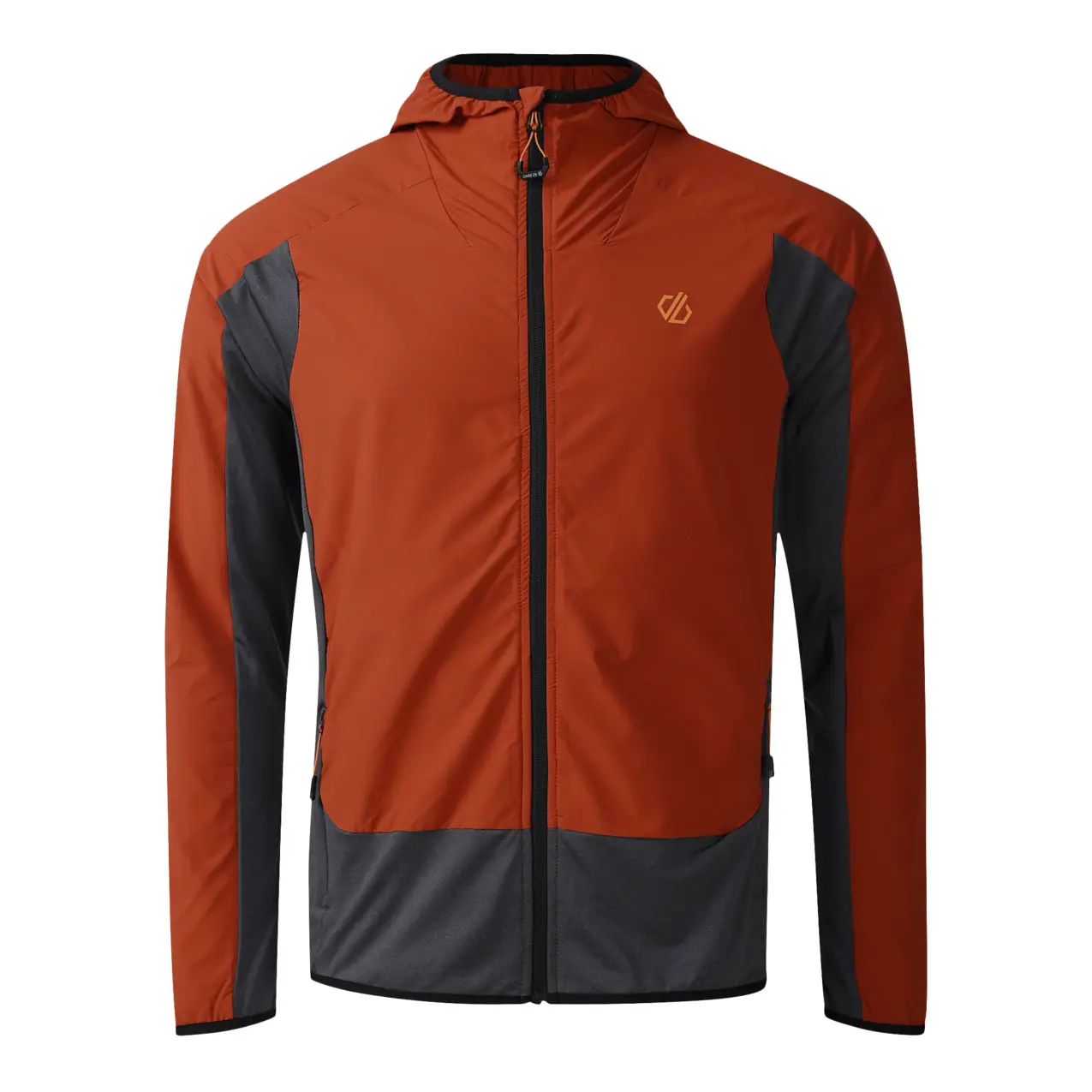 Dare 2B Men's Orange Hooded Jacket Endurance Stretch