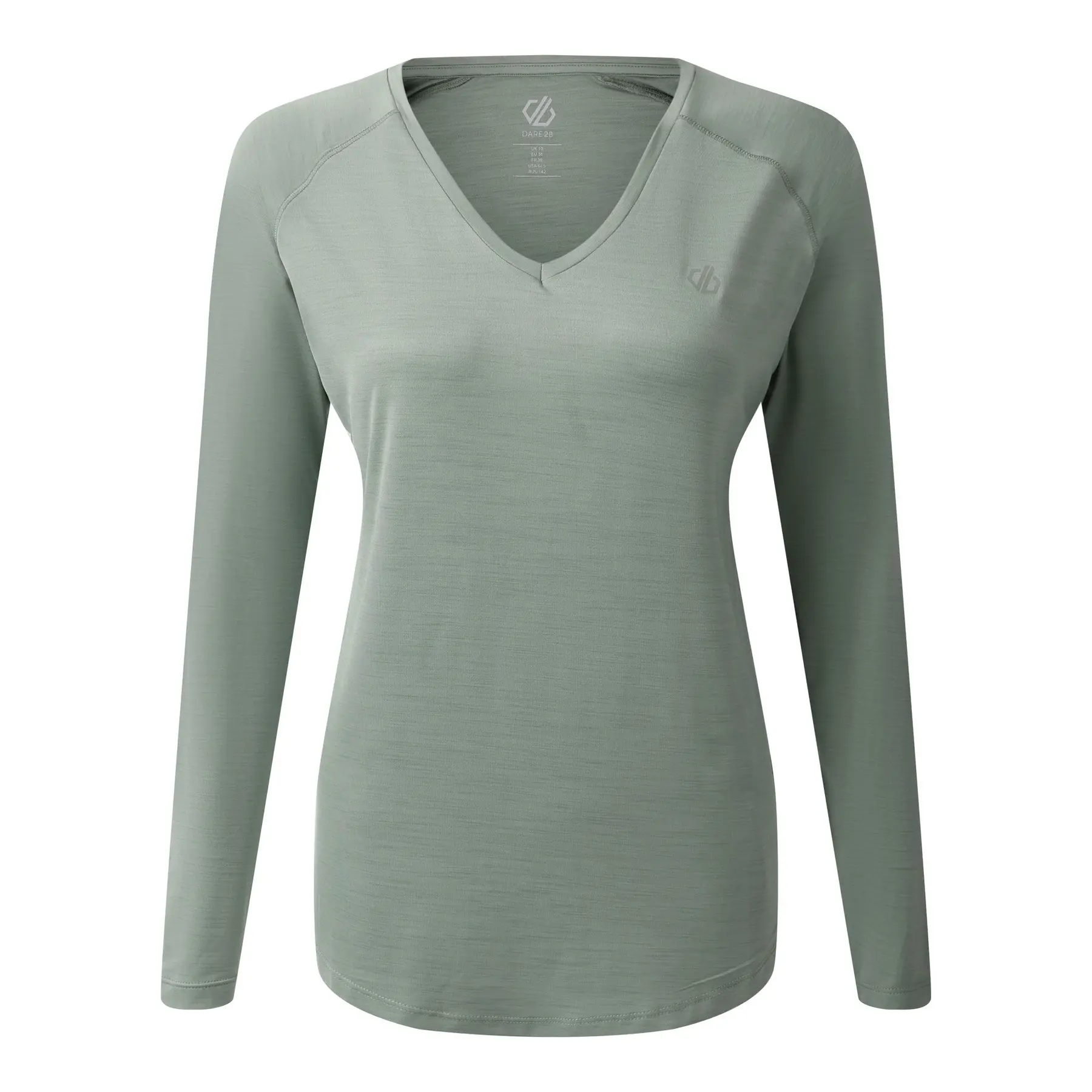 Langarmshirt Mit V-Ausschnitt Für Damen Dare 2B Discern