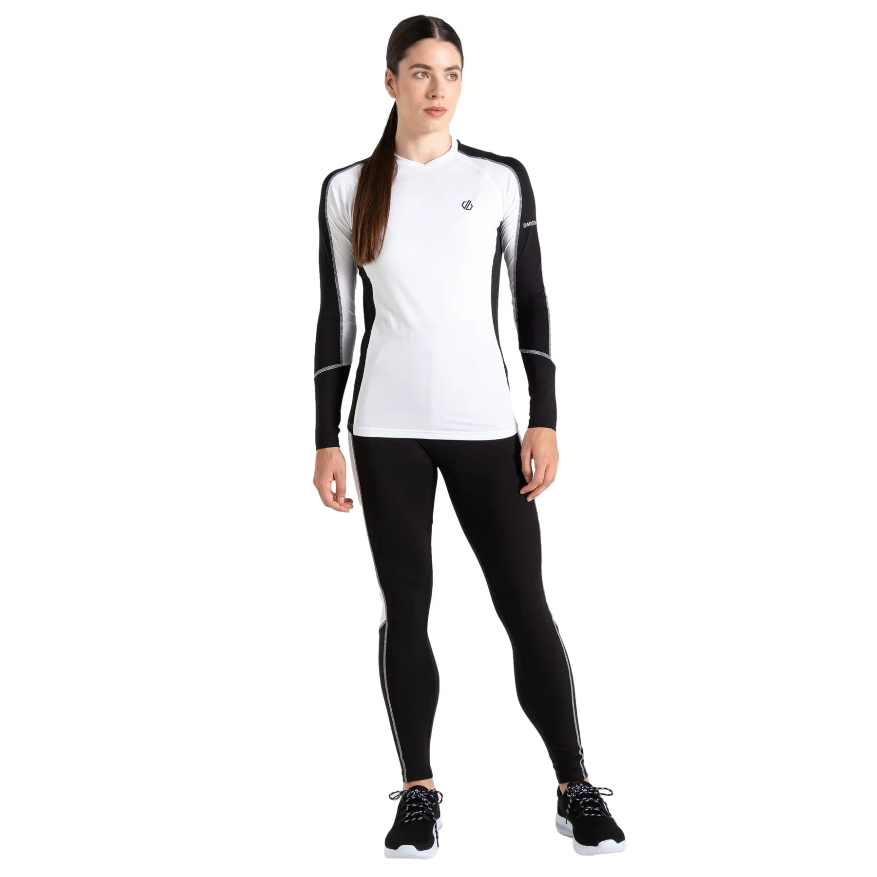Damen Langarmunterhemd und Leggings Set Dare 2B Exchange IIII