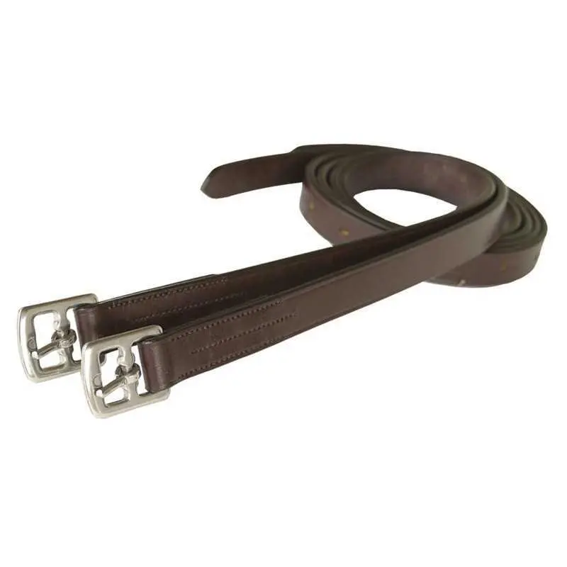 Daslö Noir Stirrup Leathers Ponies