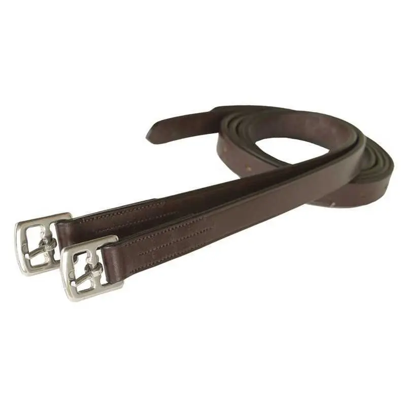 Daslö Noir Stirrup Leathers