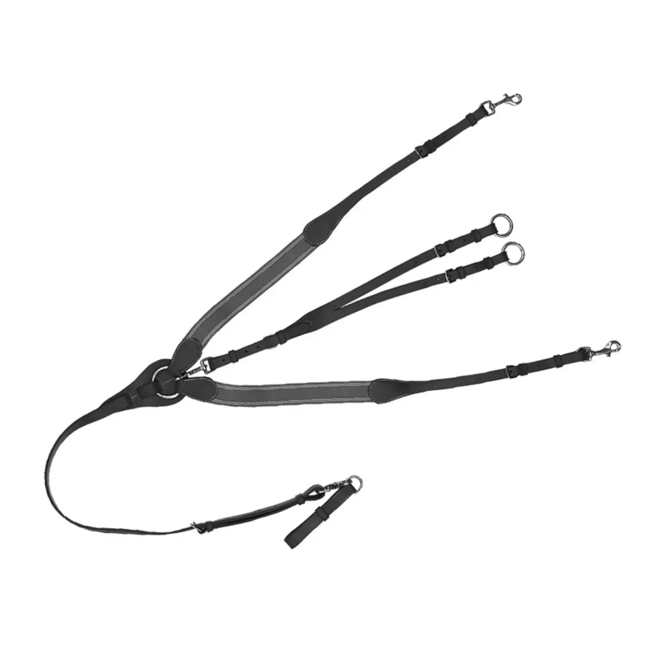 Meilleurs prix pour Collier de chasse pour cheval et martingale en y avec élastique Daslö