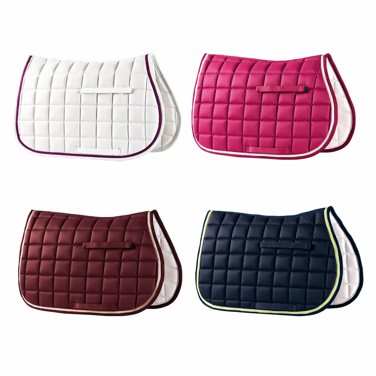 Daslö Rose Square Horse Saddle Pad Gold