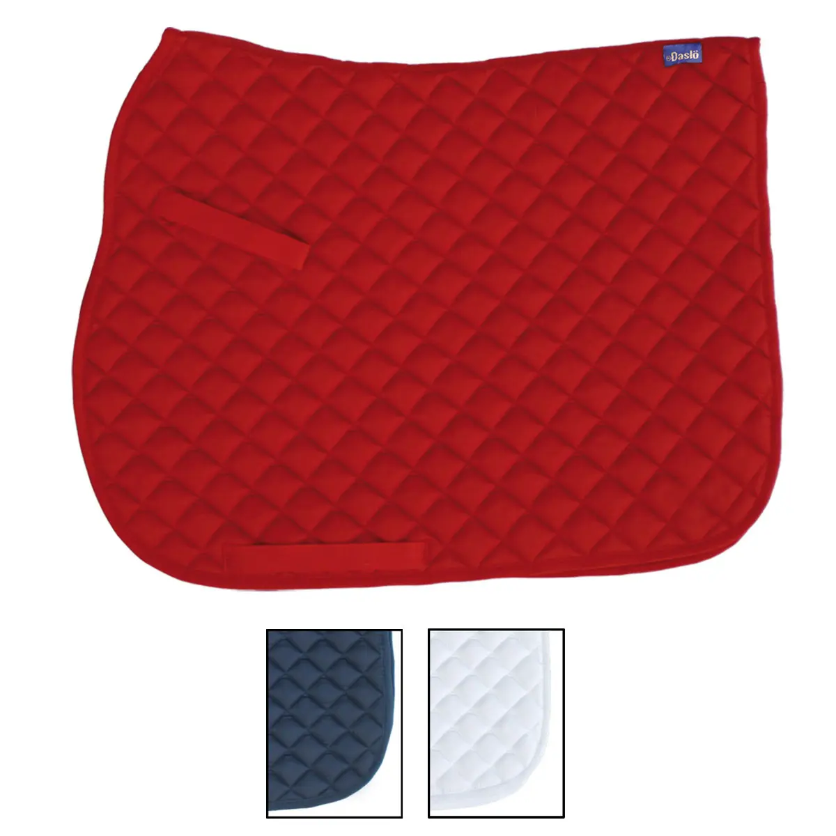 Meilleurs prix pour Tapis de selle pour poney en coton surpiqué Daslö