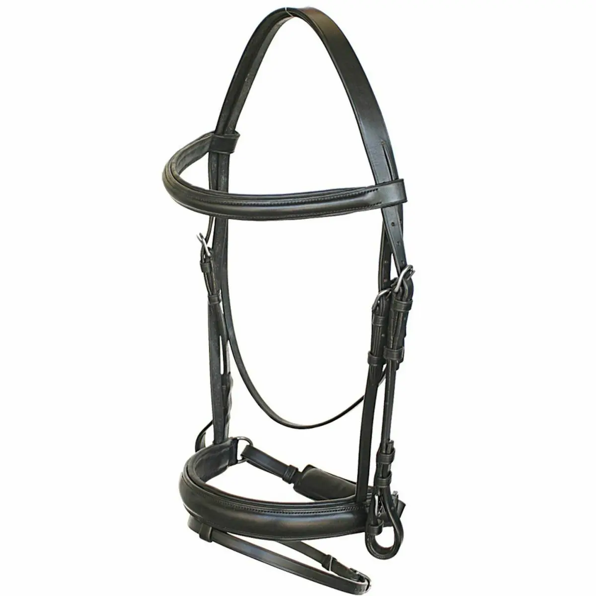 Bridons pour cheval modèle allemand boucles inox Daslö