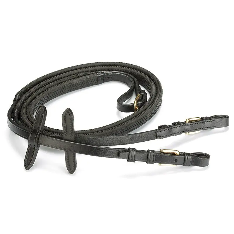 Comparer les prix de Rênes pour cheval en caoutchouc boucles inox Daslö