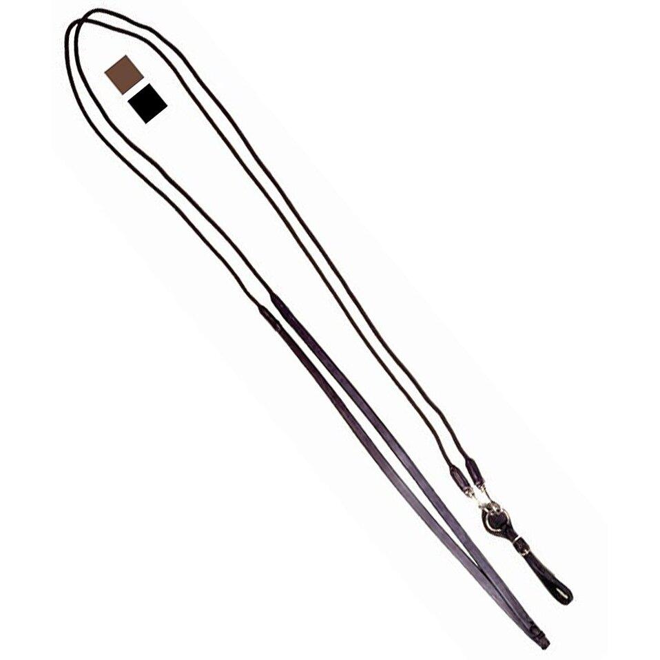 Redini per cavalli tedeschi in pelle e nylon tubolare Daslö