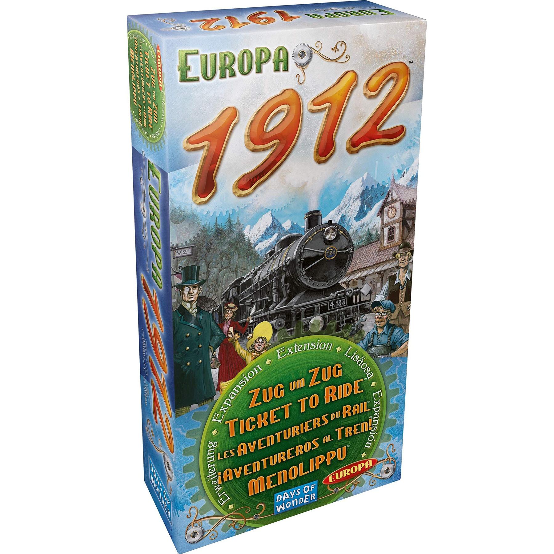 0824968117712 - Brettspiel - Die Abenteuer von Rail Europa 1912 (Extension)